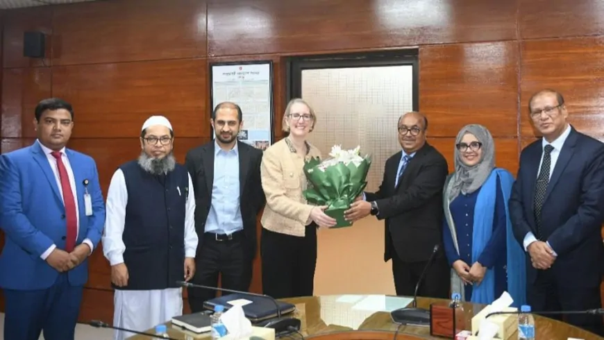 ব্রিটিশ হাইকমিশনারের সঙ্গে পিএসসি চেয়ারম্যানের সৌজন্য সাক্ষাৎ